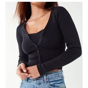 Urban Outfitters Cindy Cropped Cardigan